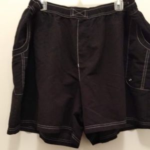 Used Just My Size Black Shorts